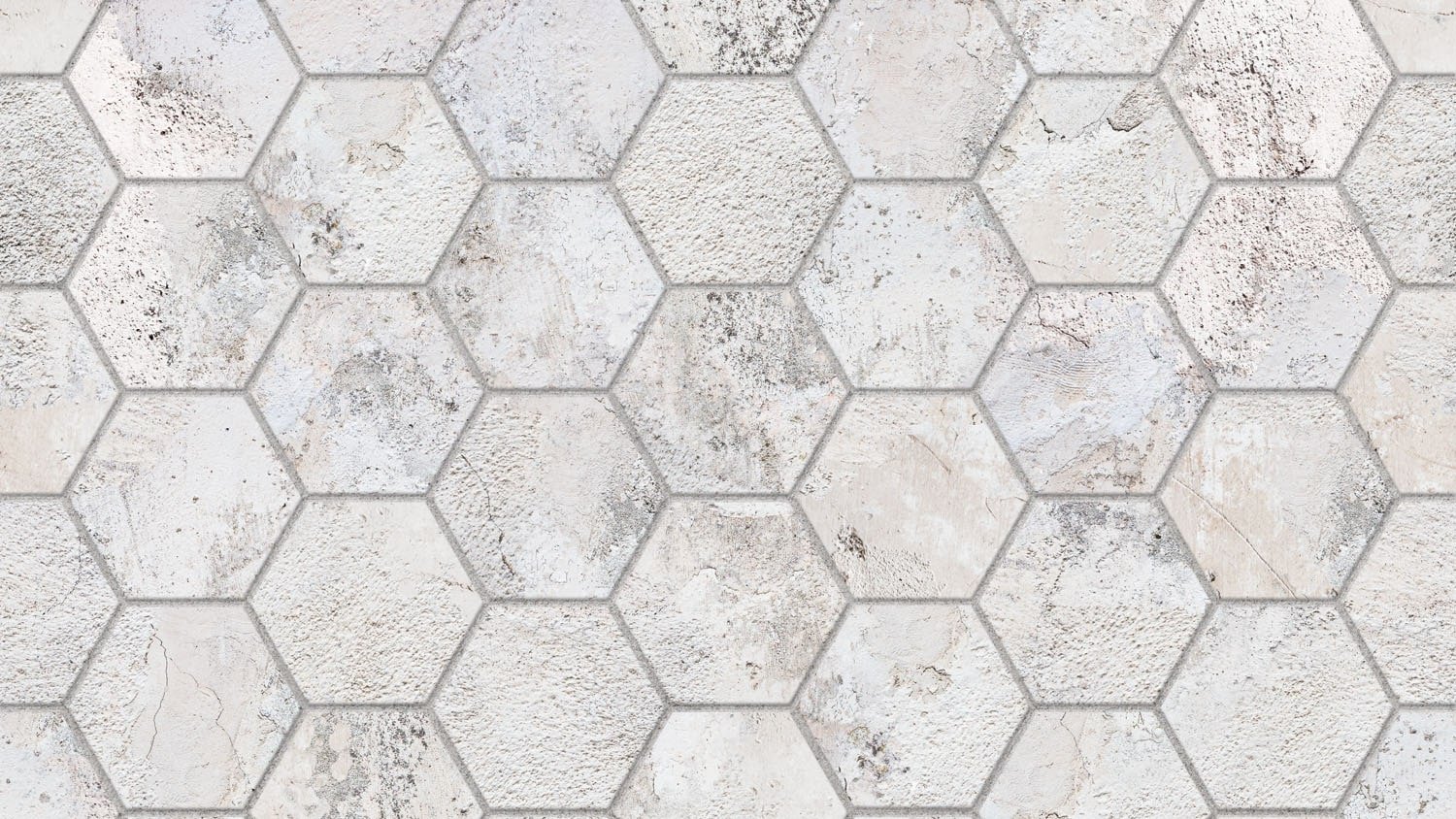 Keukenwand - Hexagon Beton Tegel Design