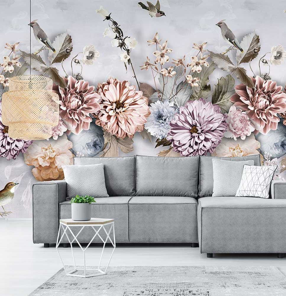 Floral Utopia Wallpaper - Cool Florals