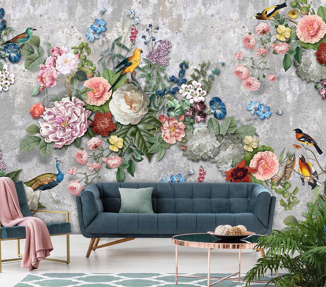 Floral Utopia Wallpaper - Abundance