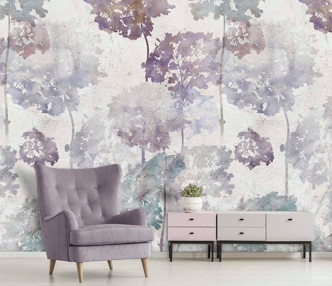 Floral Utopia Wallpaper - Hortense Color
