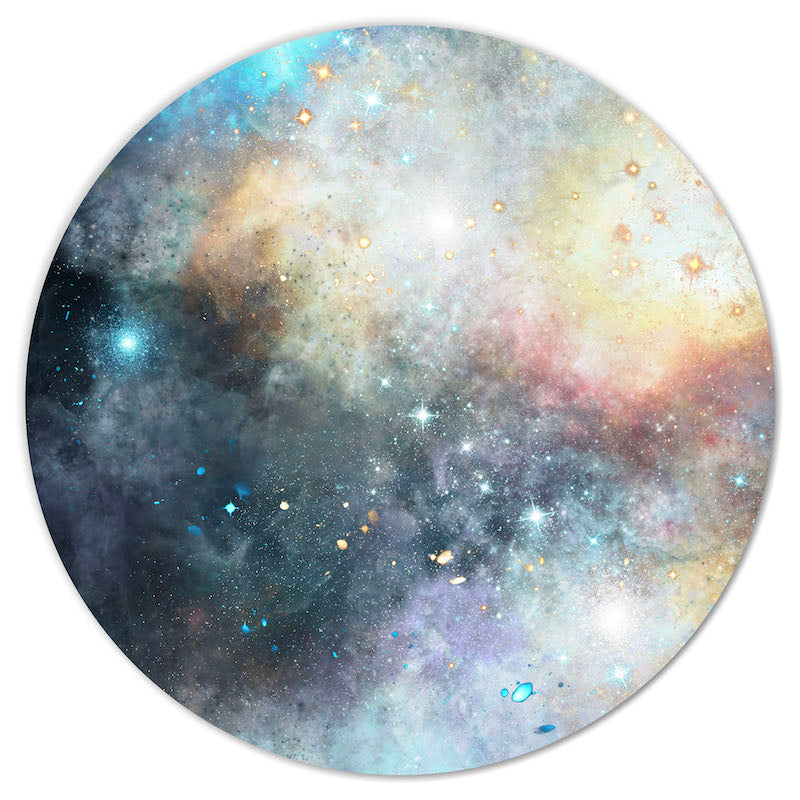 Wall Circle - Galaxy Four