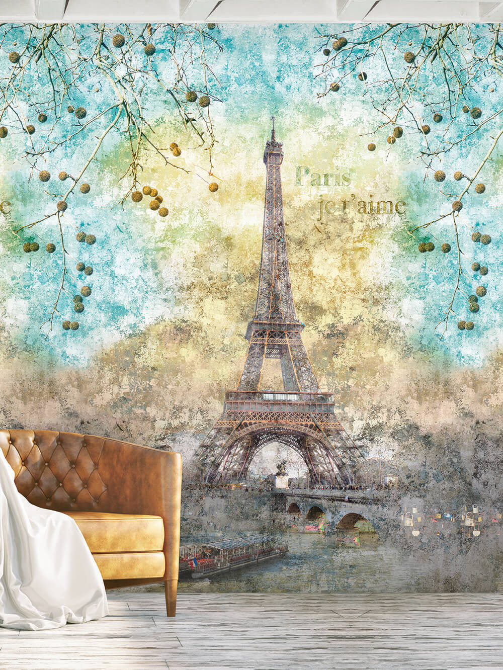 Love Paris - Colour Choc Behang