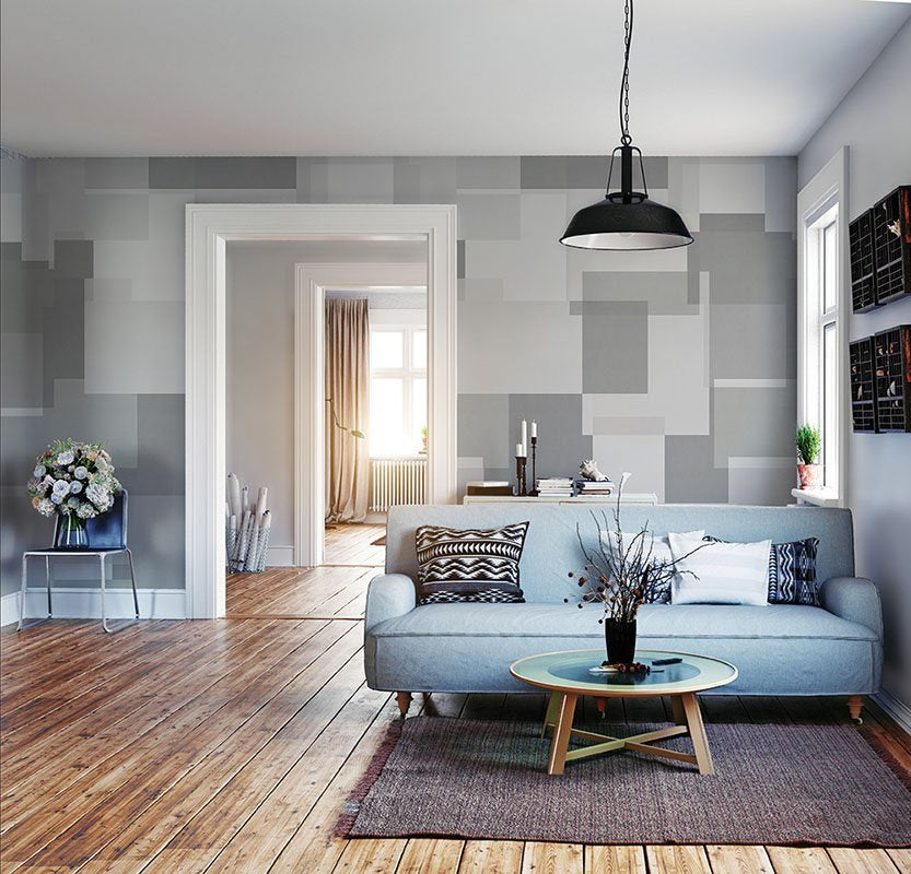 Wallpaper Timeless - Panel Grey