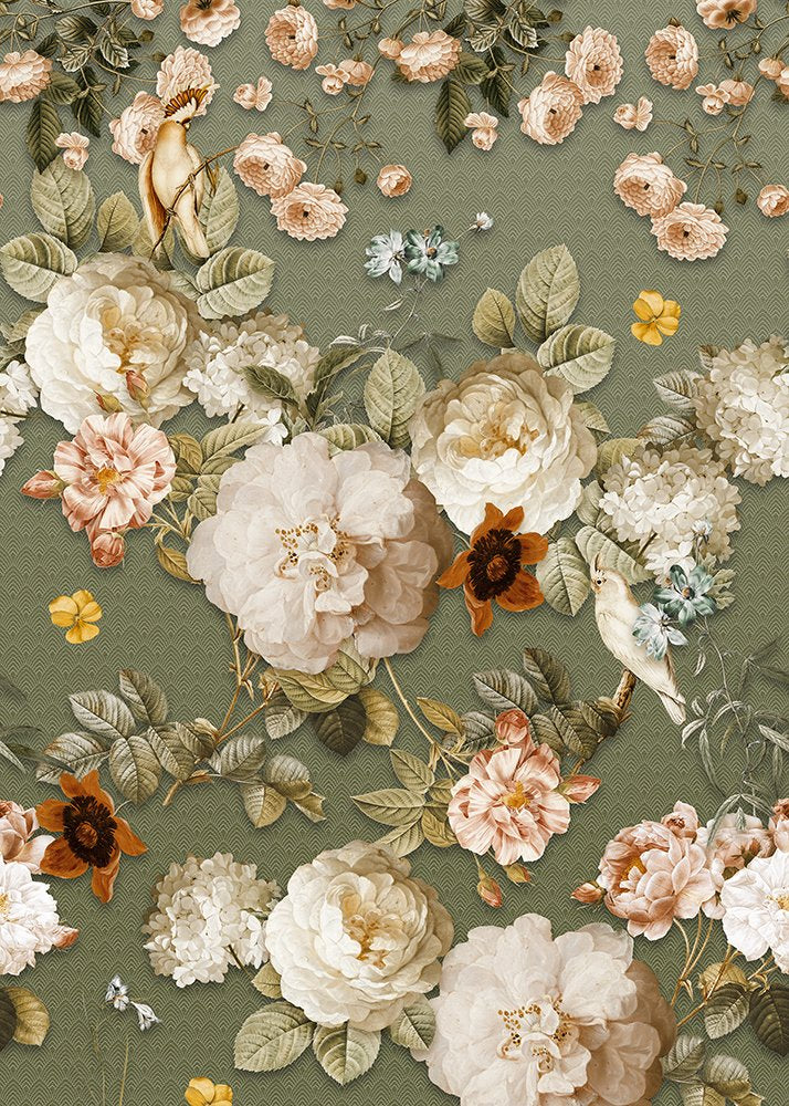 Floral Utopia Wallpaper - Sweet Rosa Moss