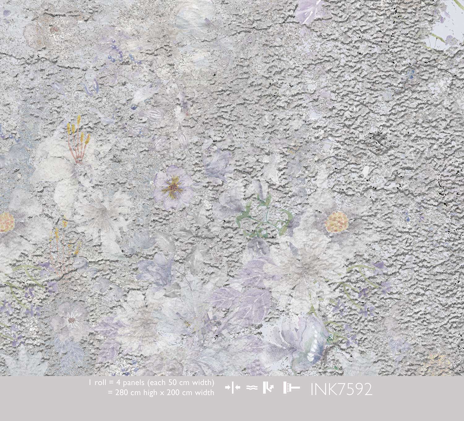 Florale Utopia-Tapete – Magnolia Walls Mix &amp; Match
