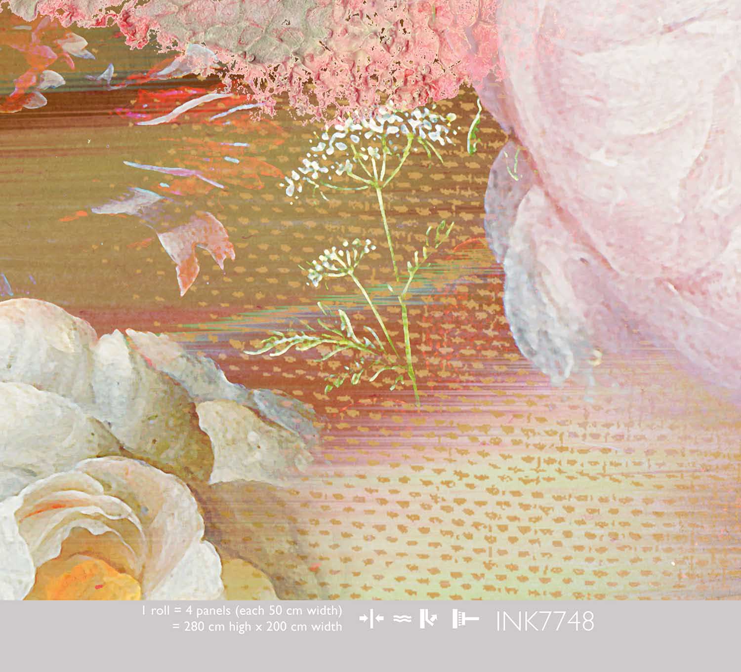 Glitch Museum Roses - Behang