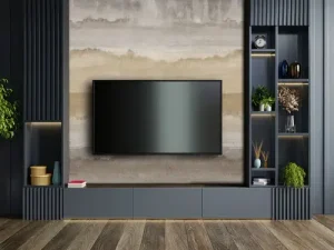 INK7528 Achter de TV meubel