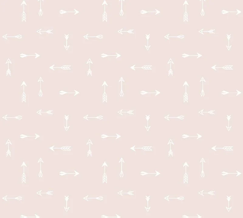 Kinderbehang Puck & Rose - Pijlen Roze