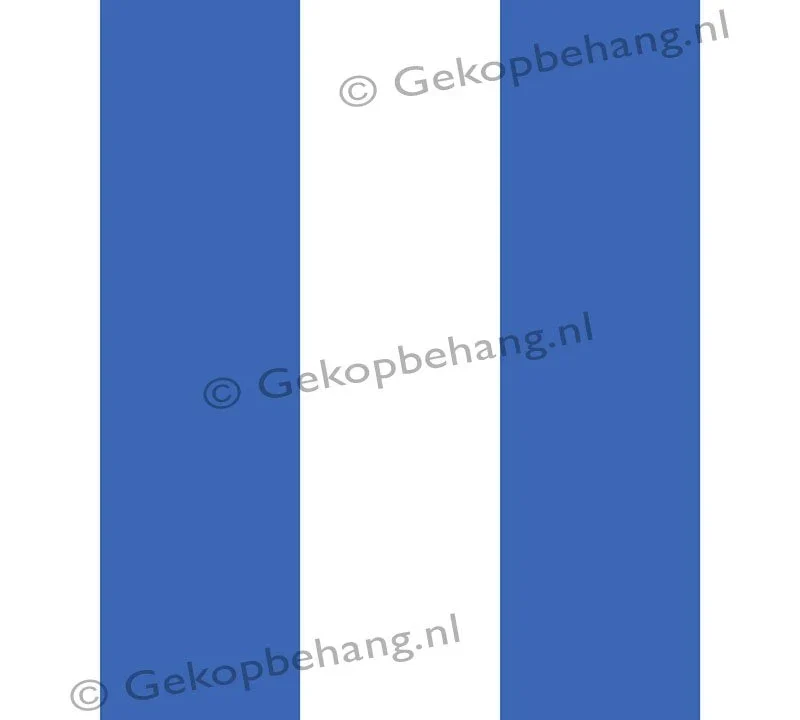 INGK Tapete - Thomas - streep blauw/wit