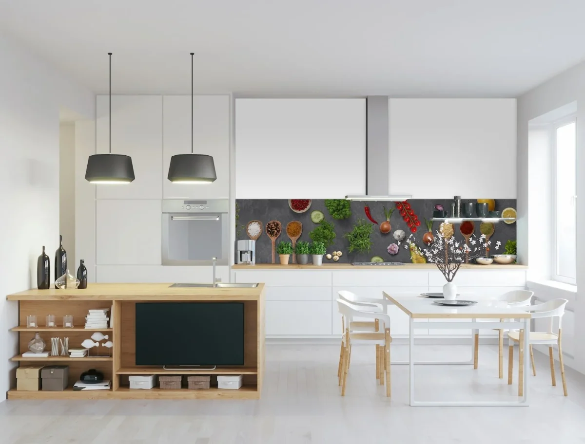 Keuken achterwand - Spices and Herbs Slates