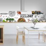 Kitchen splashback - Pizza de pizza