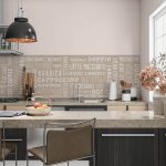 Kitchen splashback - Koffie koffie melk wit