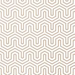 Kitchen backsplash with print - Andalous Gold