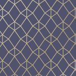 Crédence de cuisine avec impression - Nador Blue Or Rose