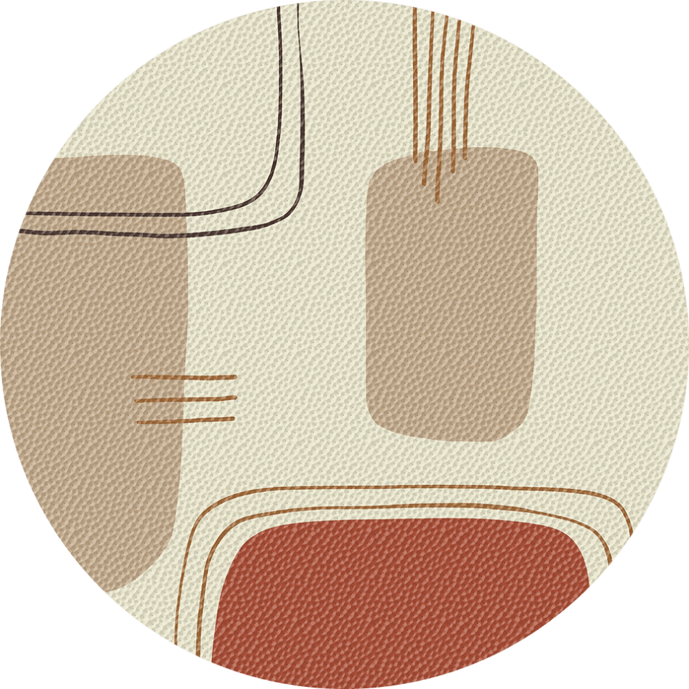 Cercle Mural - Sun Desert