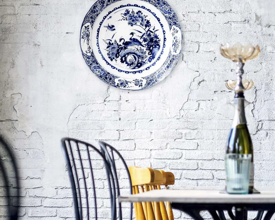 Wall Circle - Decorative Plate - Blue Bird