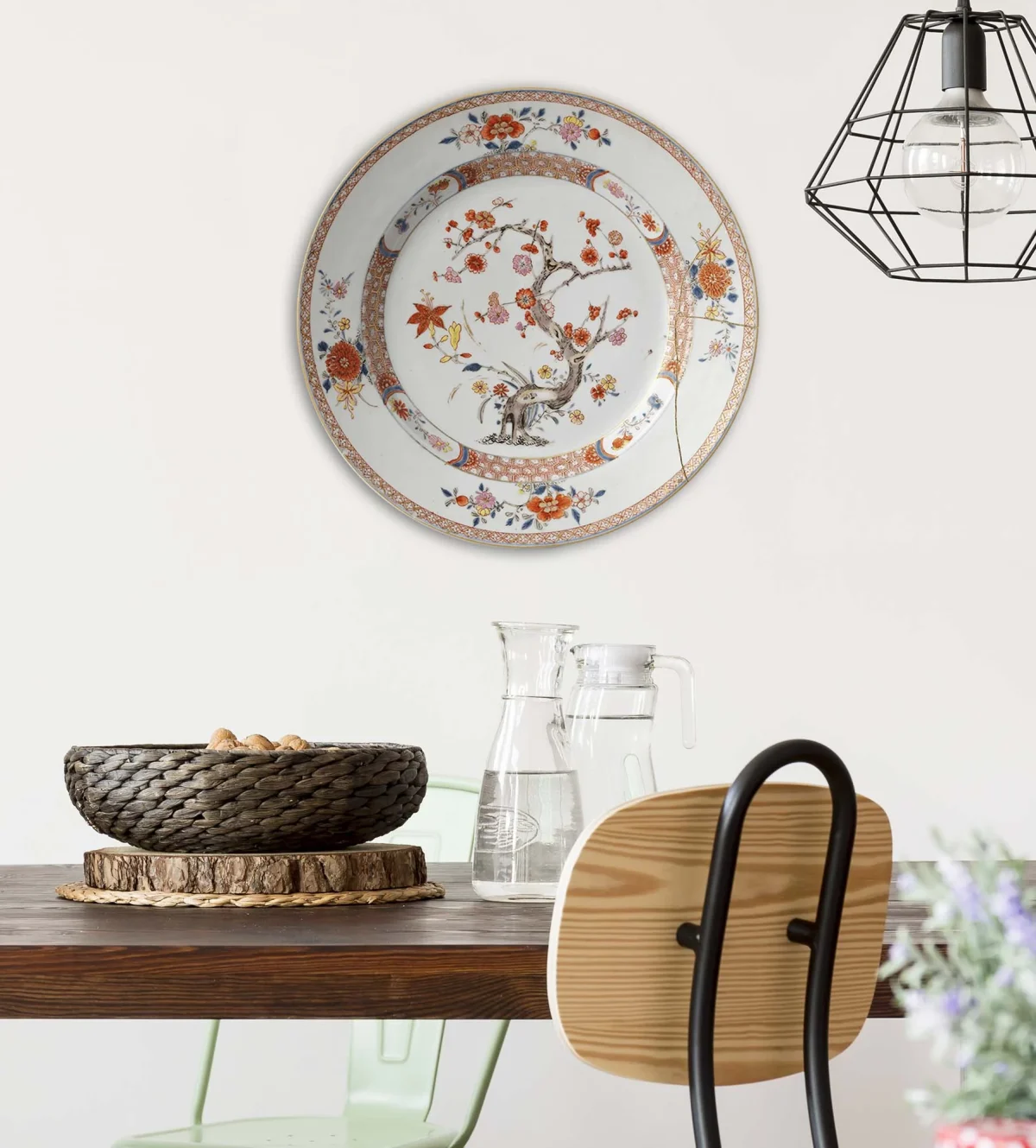 Cercle Mural - Assiette Décorative - China Plate