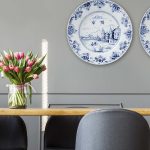 Muurcirkel - Wanddeco Bord - Dutch Blue