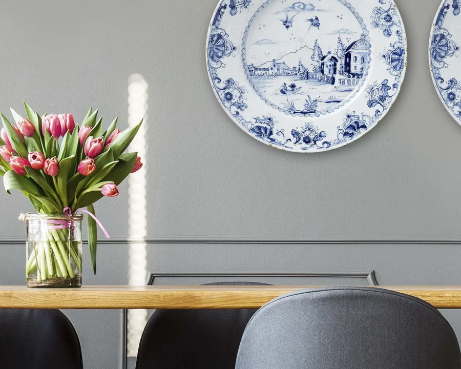 Wall Circle - Decorative Plate - Dutch Blue