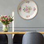 Muurcirkel - Wanddeco Bord - Floral Sweet