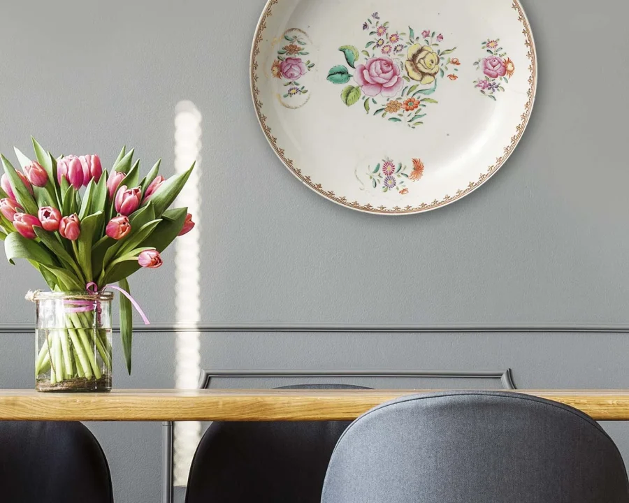 Muurcirkel - Wanddeco Bord - Floral Sweet