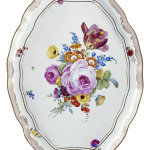Muurcirkel - Wanddeco Bord - Floral China