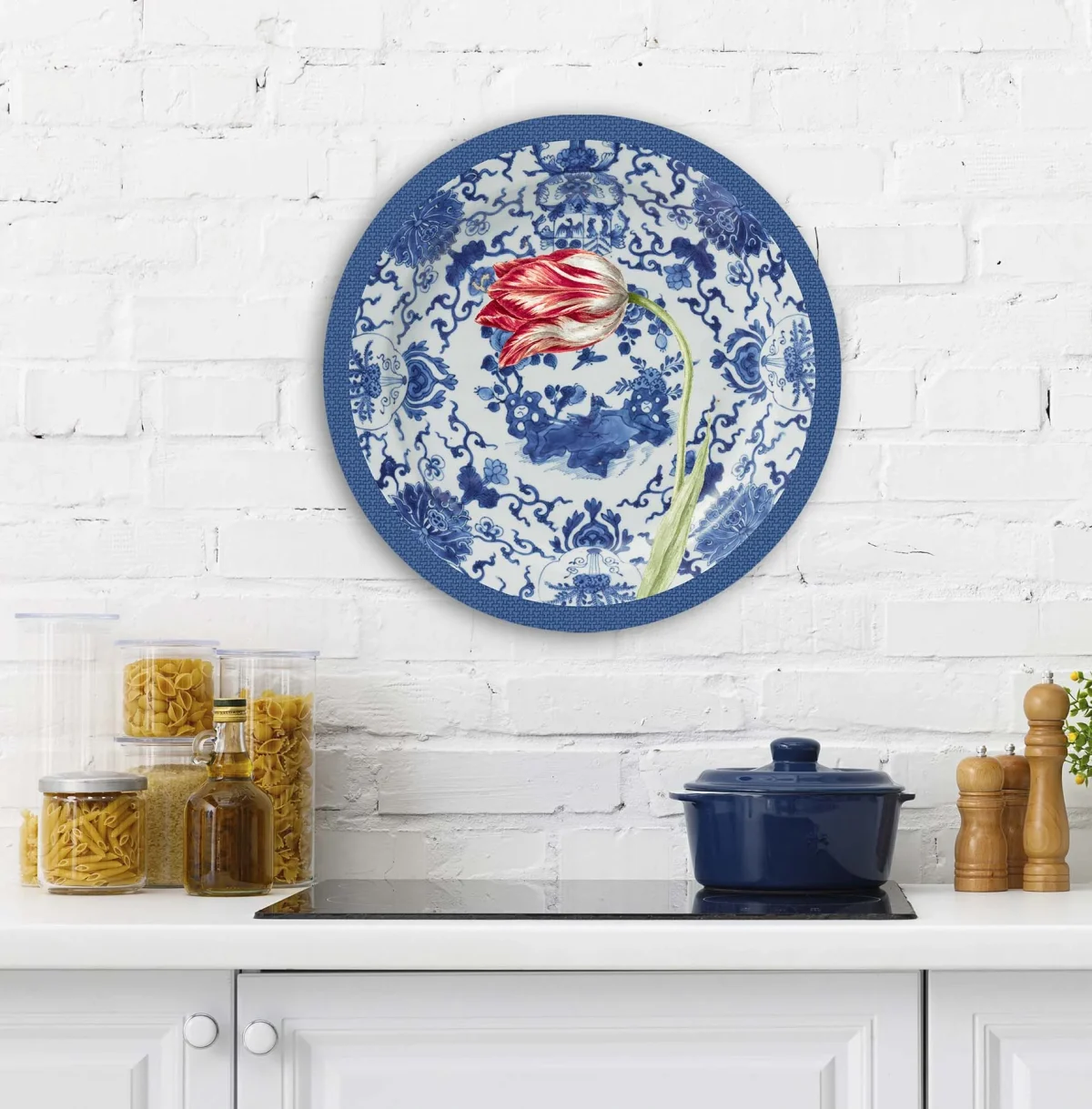 Wall Circle - Decorative Plate - Tulip Love