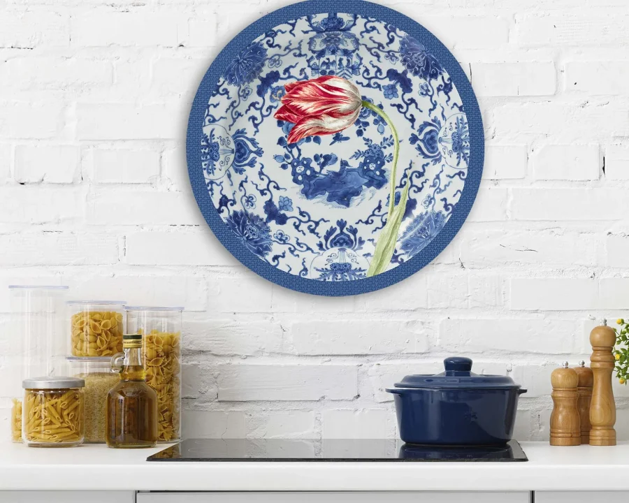 Wall Circle - Decorative Plate - Tulip Love