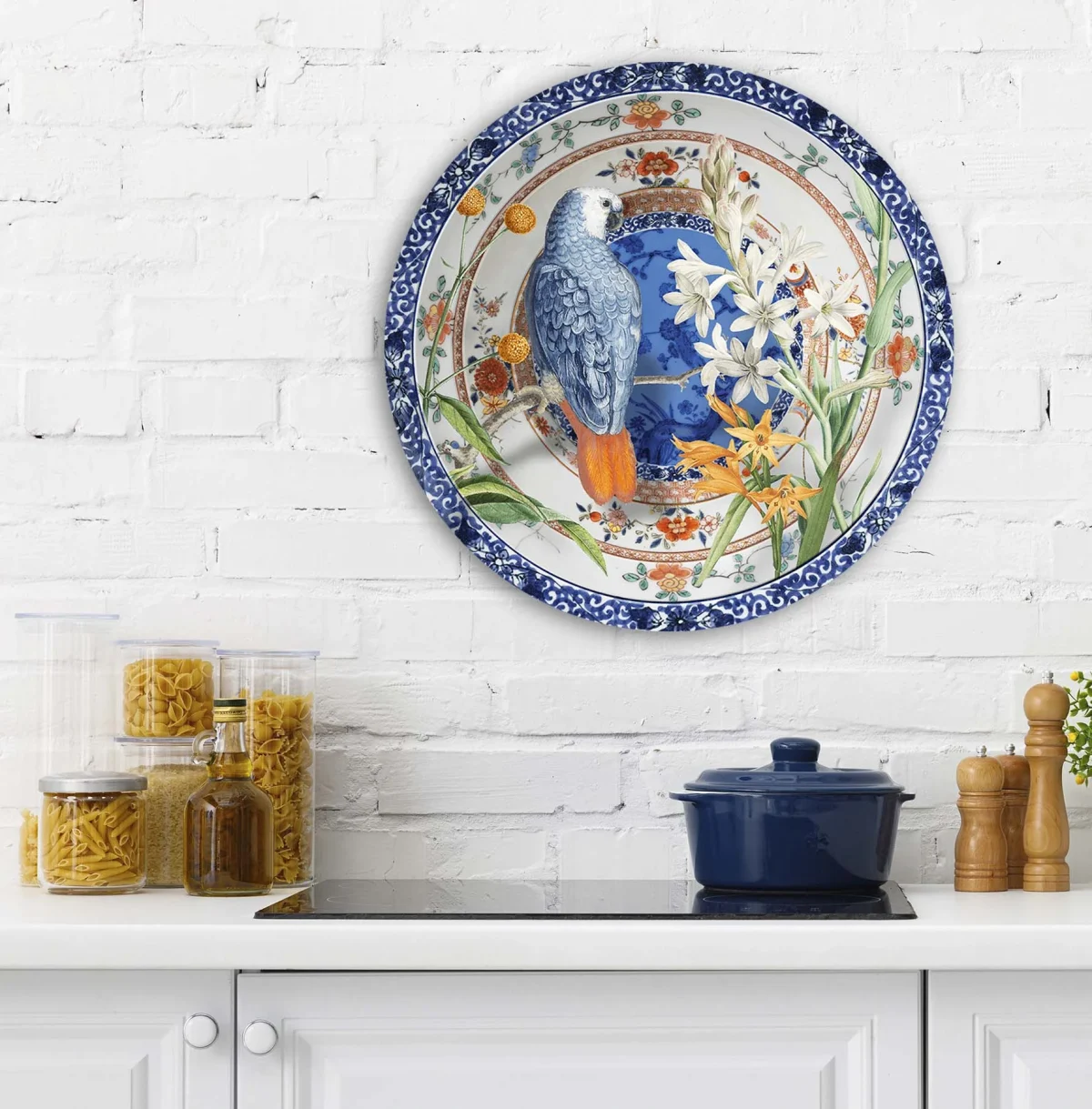 Wall Circle - Decorative Plate - Parrot