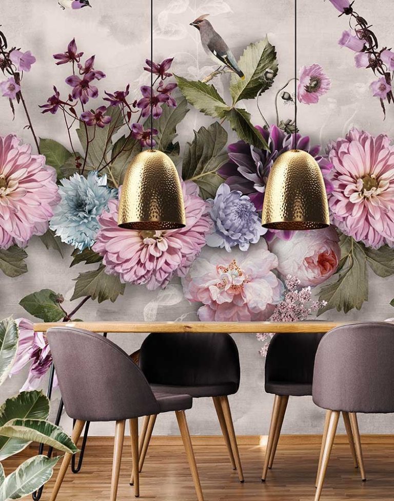 Floral Utopia Behang - Midsummer