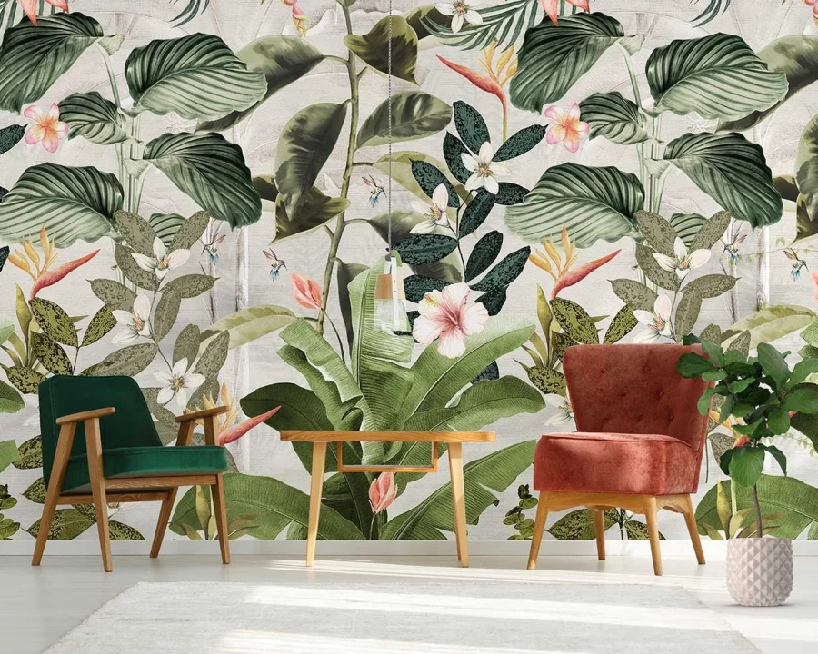 Floral Utopia Tapete - Magufuli Green