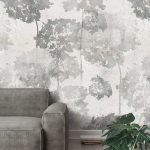 Floral Utopia Behang - Hortense Gray