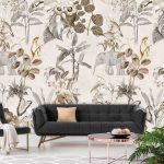 Floral Utopia Wallpaper - Luang Prabang Neutral