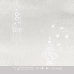 Kinderbehang Stars, Gray