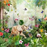 Kinderbehang Jungle Dance