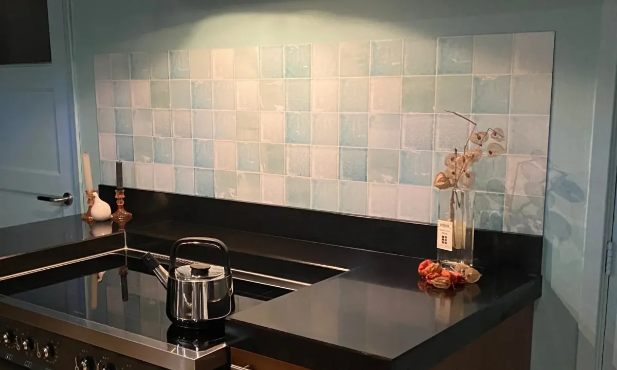 Antieke Tegel Achterwand in de keuken DW3305