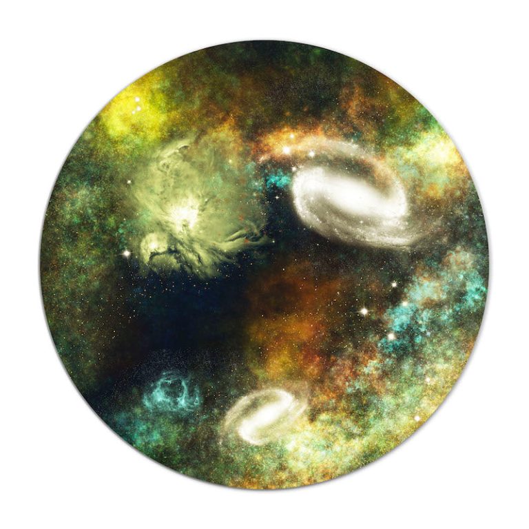 Cercle Mural - Galaxy Two