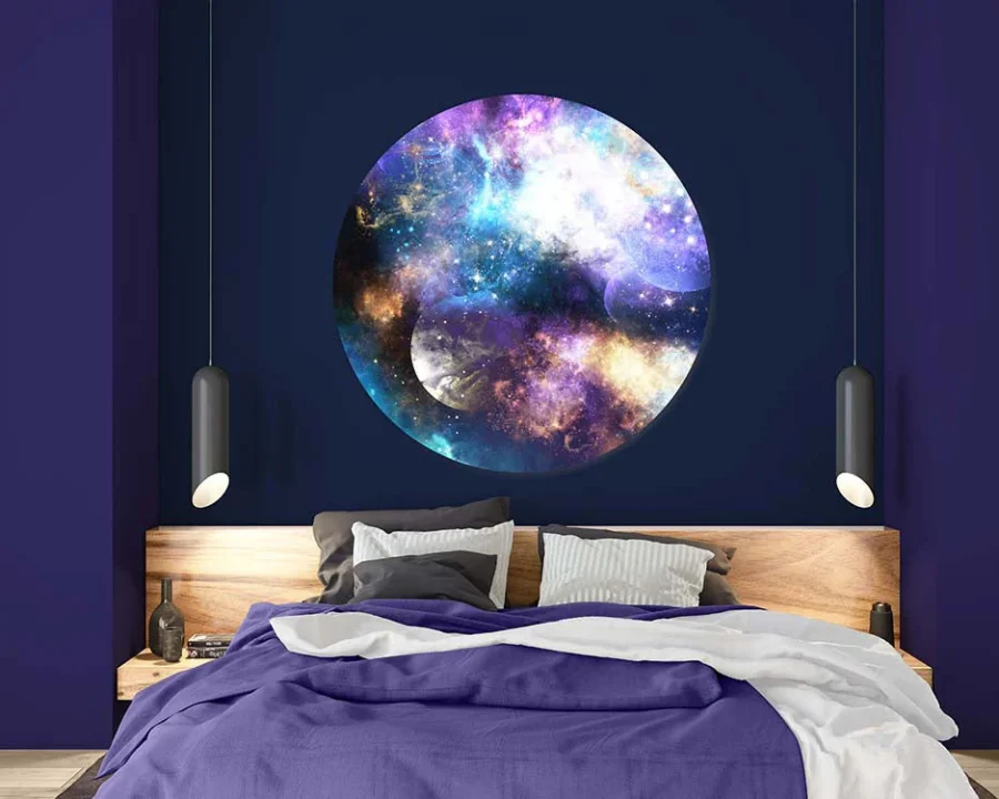 Wall Circle - Galaxy Three