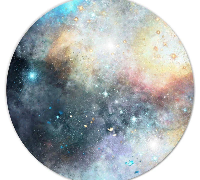 Wall Circle - Galaxy Four
