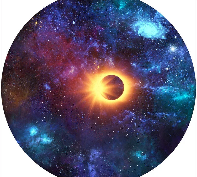 Wall Circle - Galaxy Nine