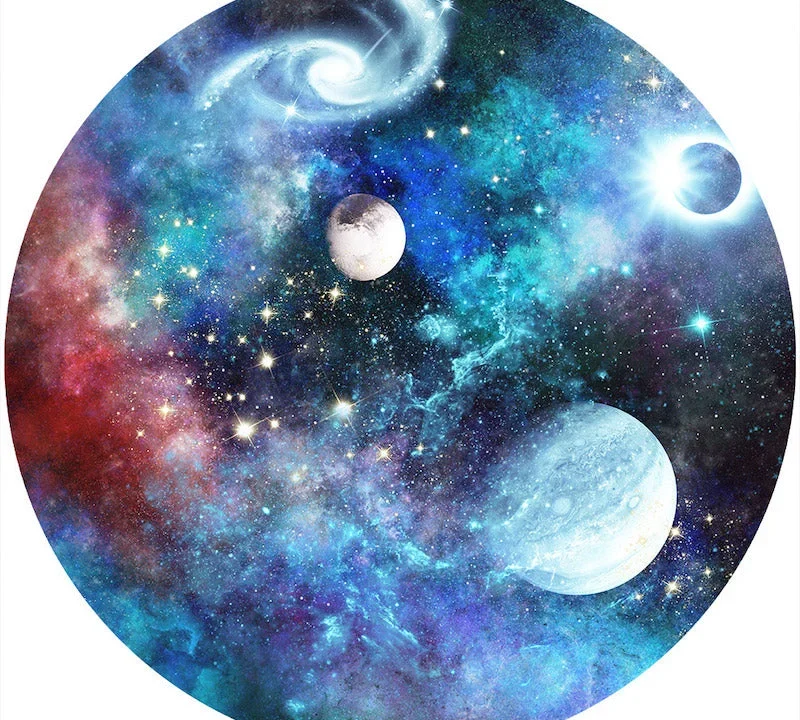 Wall Circle - Galaxy Eight