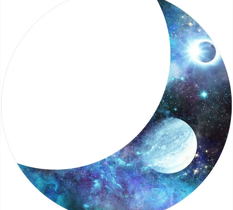 Wall Circle - Galaxy Eight