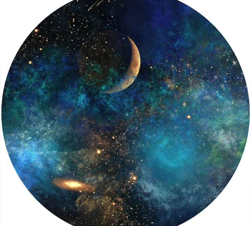 Wall Circle - Galaxy Twelve