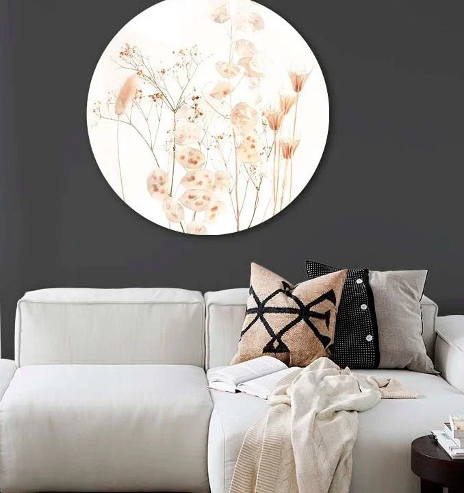Wall Circle - Dried Senses