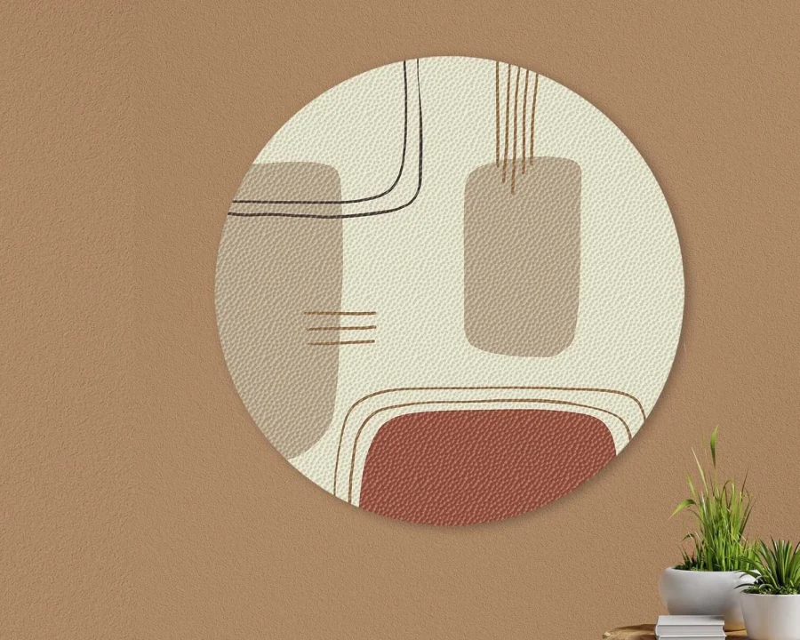 Wall Circle - Sun Desert
