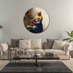 Das Milchmädchen - Wandkreis