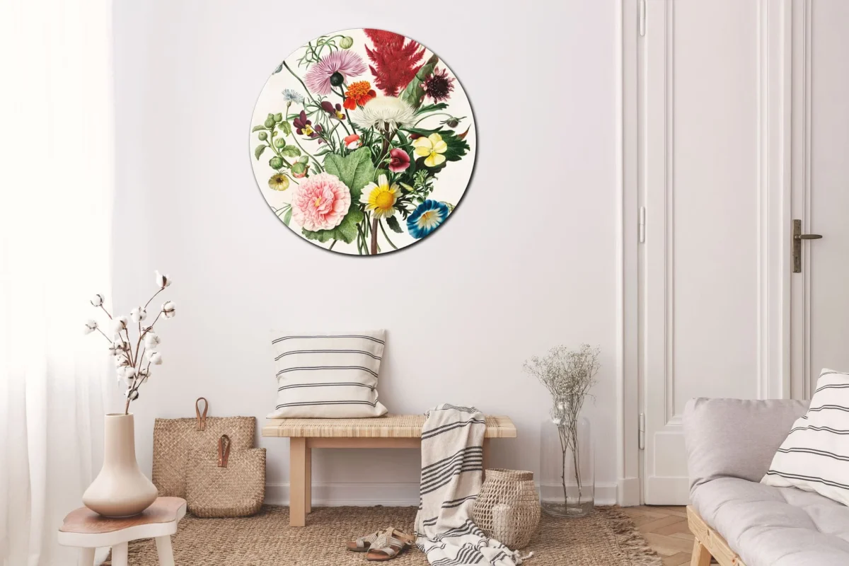 Bloemen Muurcirkel