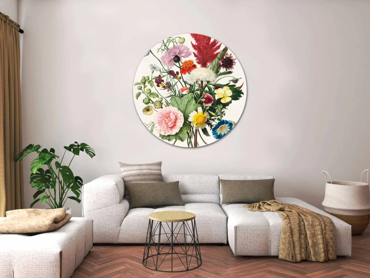 Bloemen Muurcirkel