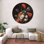 Stilleven Bloemen Muurcirkel