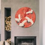 Muurcirkel - Red Cranes